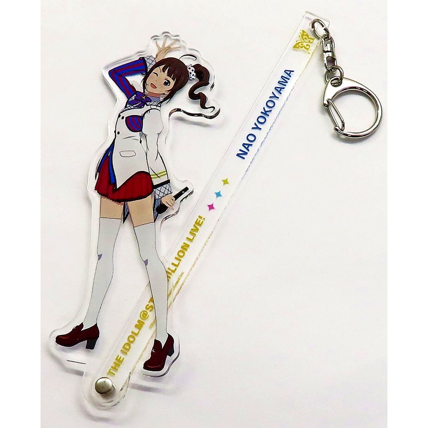 Nao Yokoyama The Idolmaster Million Live! Theater Advance Screening Official Trading Stick Keychain Million Live! PRINCESS STARS Theater Goods [USED]
