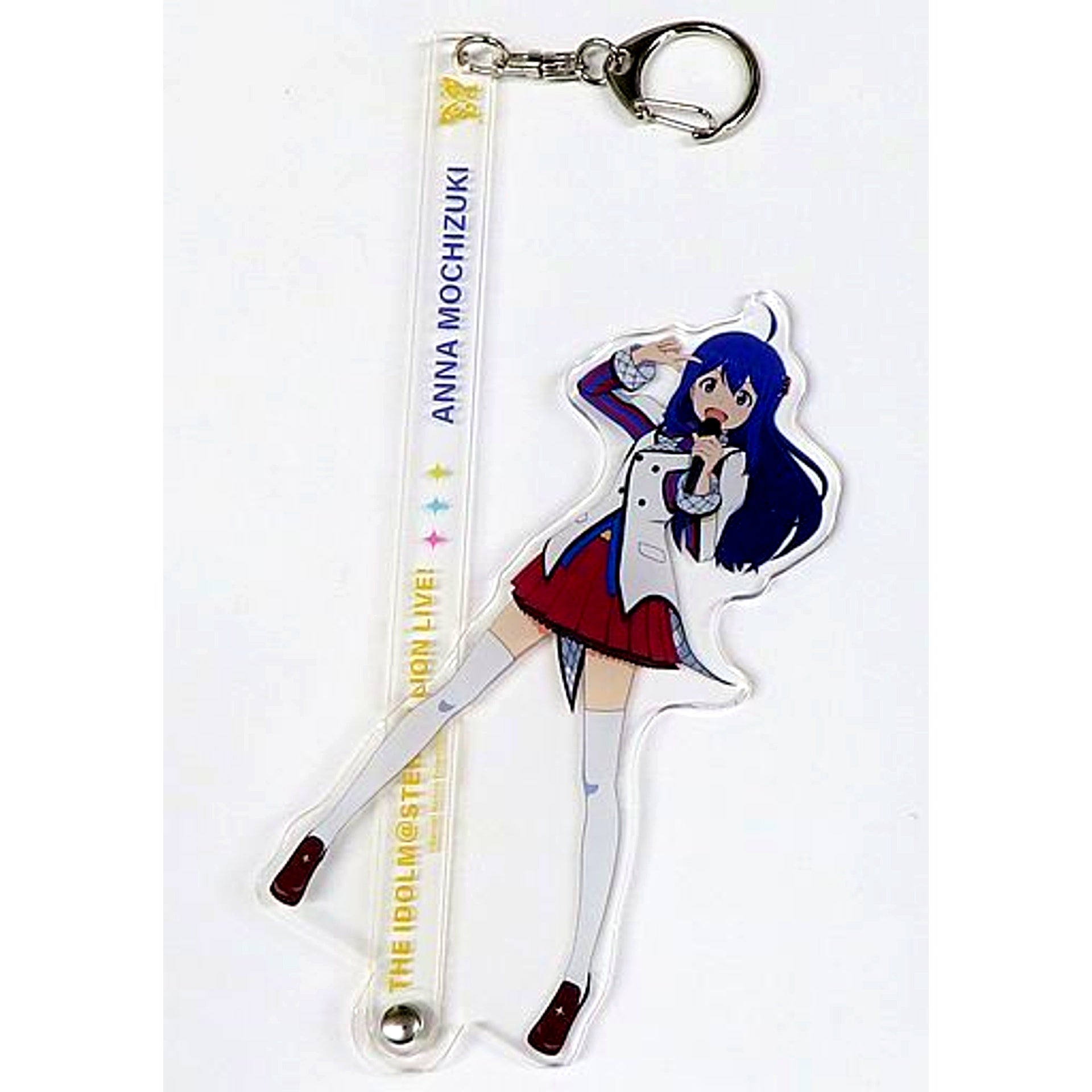 Anna Mochizuki The Idolmaster Million Live! Theater Advance Screening Official Trading Stick Keychain Million Live! ANGEL STARS Theater Goods [USED]