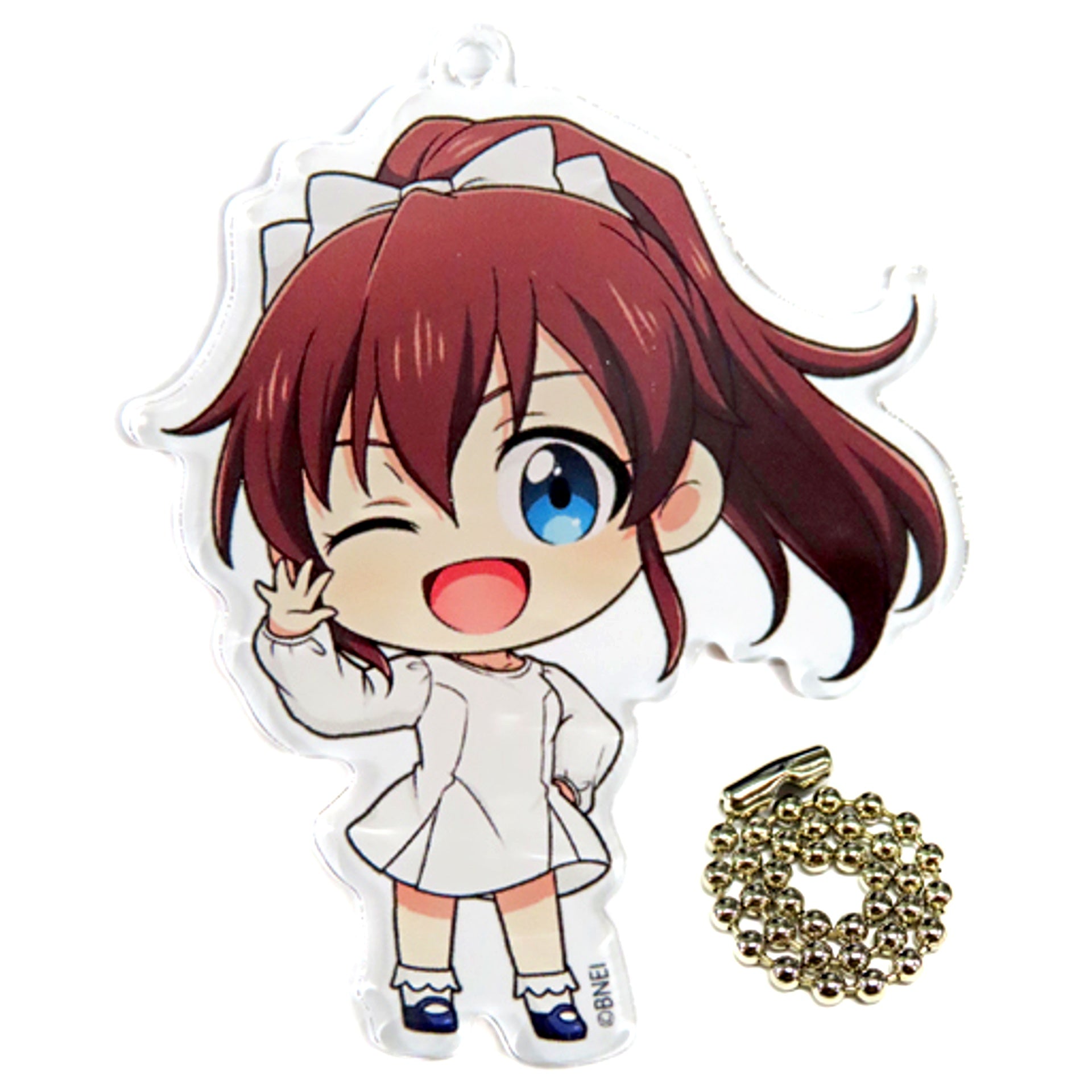 Minako Satake The Idolmaster Million Live! Act-1 Theater Advance Screening Mini Chara Acrylic Keychain Vol.1 [USED]