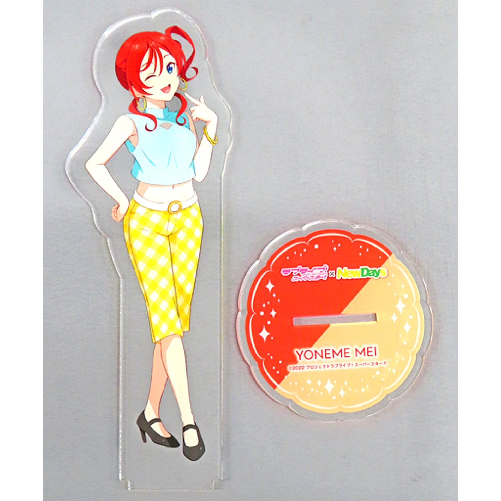 Mei Yoneme Big Acrylic Stand Love Live! Superstar!! x NewDays Vol. 2 [USED]