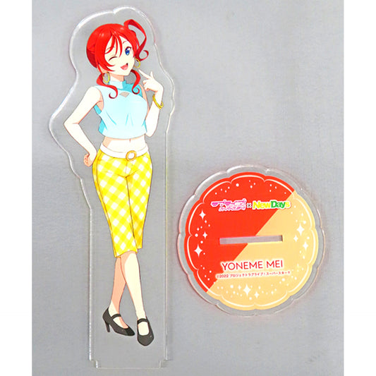 Mei Yoneme Big Acrylic Stand Love Live! Superstar!! x NewDays Vol. 2 [USED]