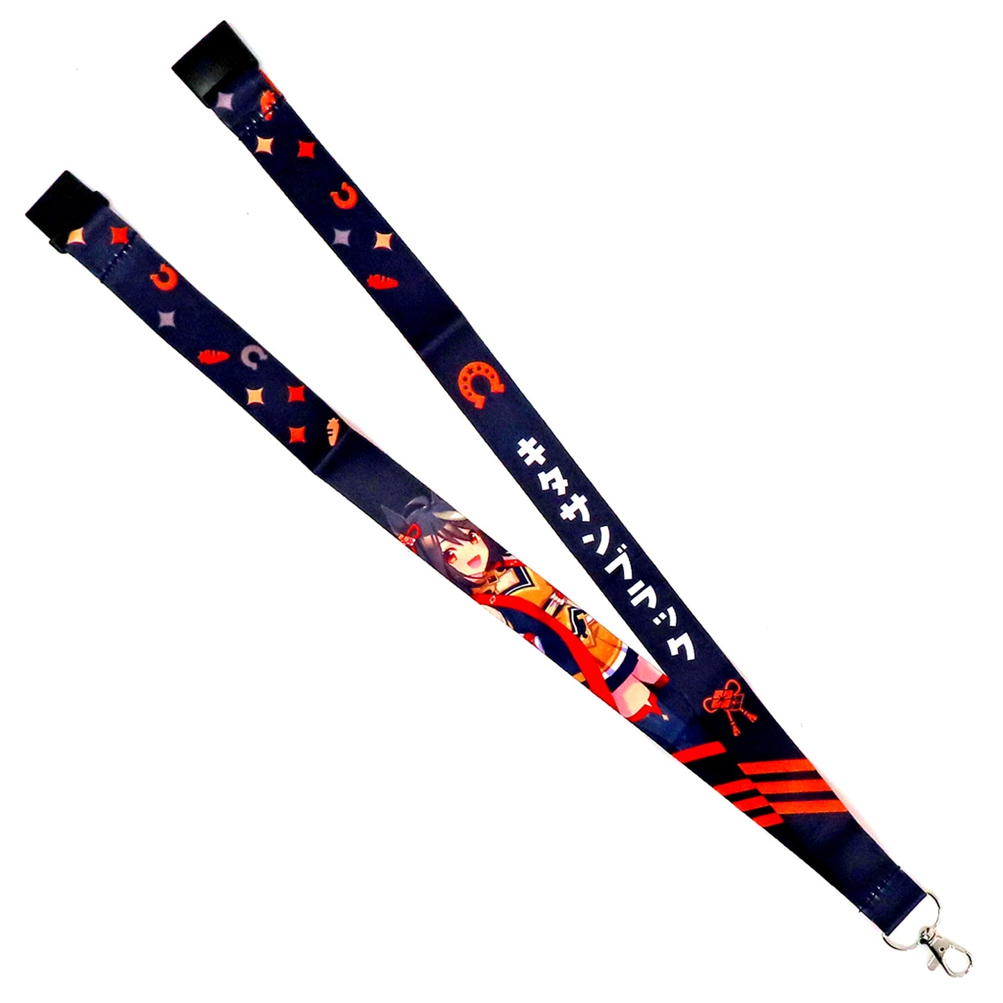 Kitasan Black Uma Musume Pretty Derby 5th EVENT ARENA TOUR GO BEYOND MEMORIAL RECORD -WISH- Official Neck Strap [USED]