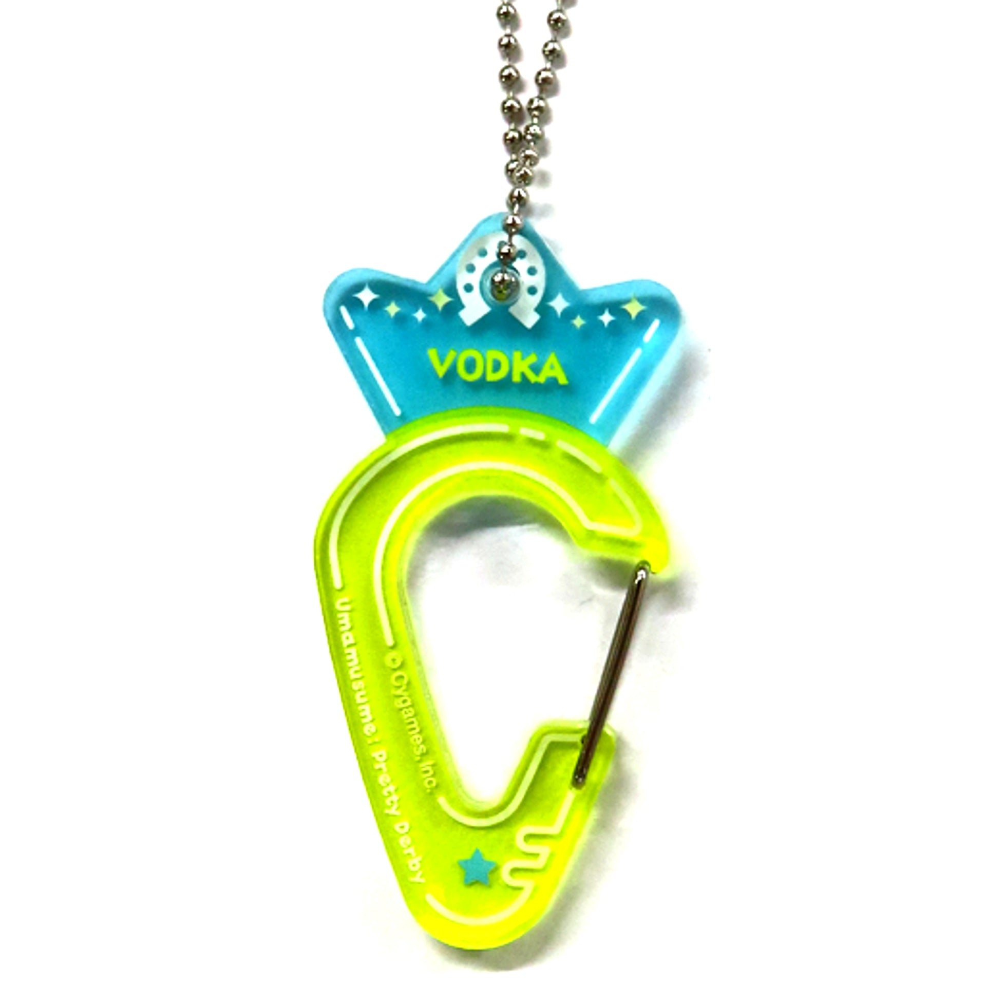 Vodka Uma Musume Pretty Derby 5th EVENT ARENA TOUR GO BEYOND MEMORIAL RECORD WISH Official Trading Acrylic Carabiner 5th EVENT WISH Ver. [USED]