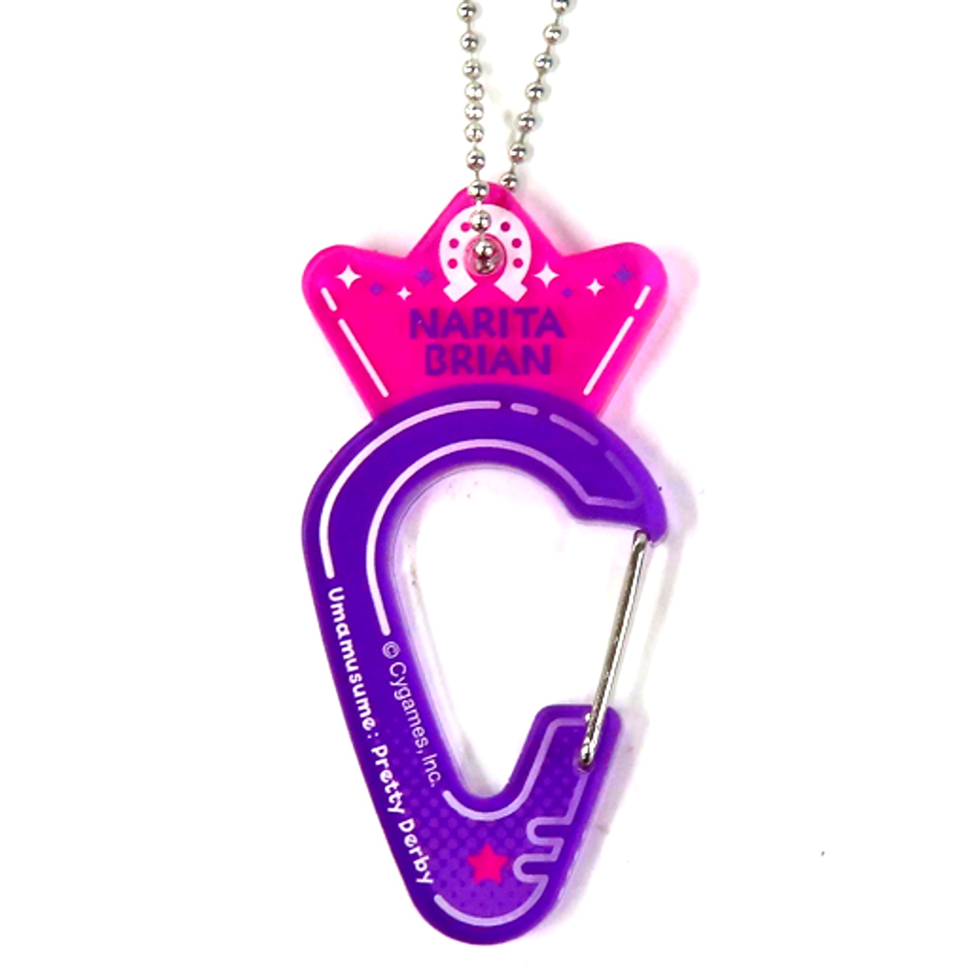 Narita Brian Uma Musume Pretty Derby 5th EVENT ARENA TOUR GO BEYOND MEMORIAL RECORD WISH Official Trading Acrylic Carabiner 5th EVENT WISH Ver. [USED]