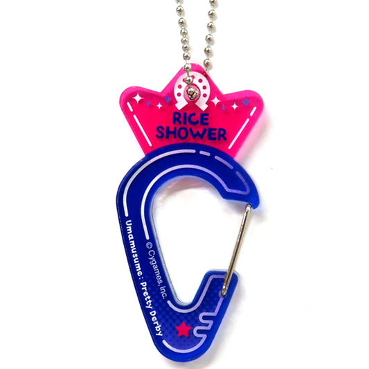 Rice Shower Uma Musume Pretty Derby 5th EVENT ARENA TOUR GO BEYOND MEMORIAL RECORD -WISH- Official Trading Acrylic Carabiner 5th EVENT -WISH- Ver. [USED]