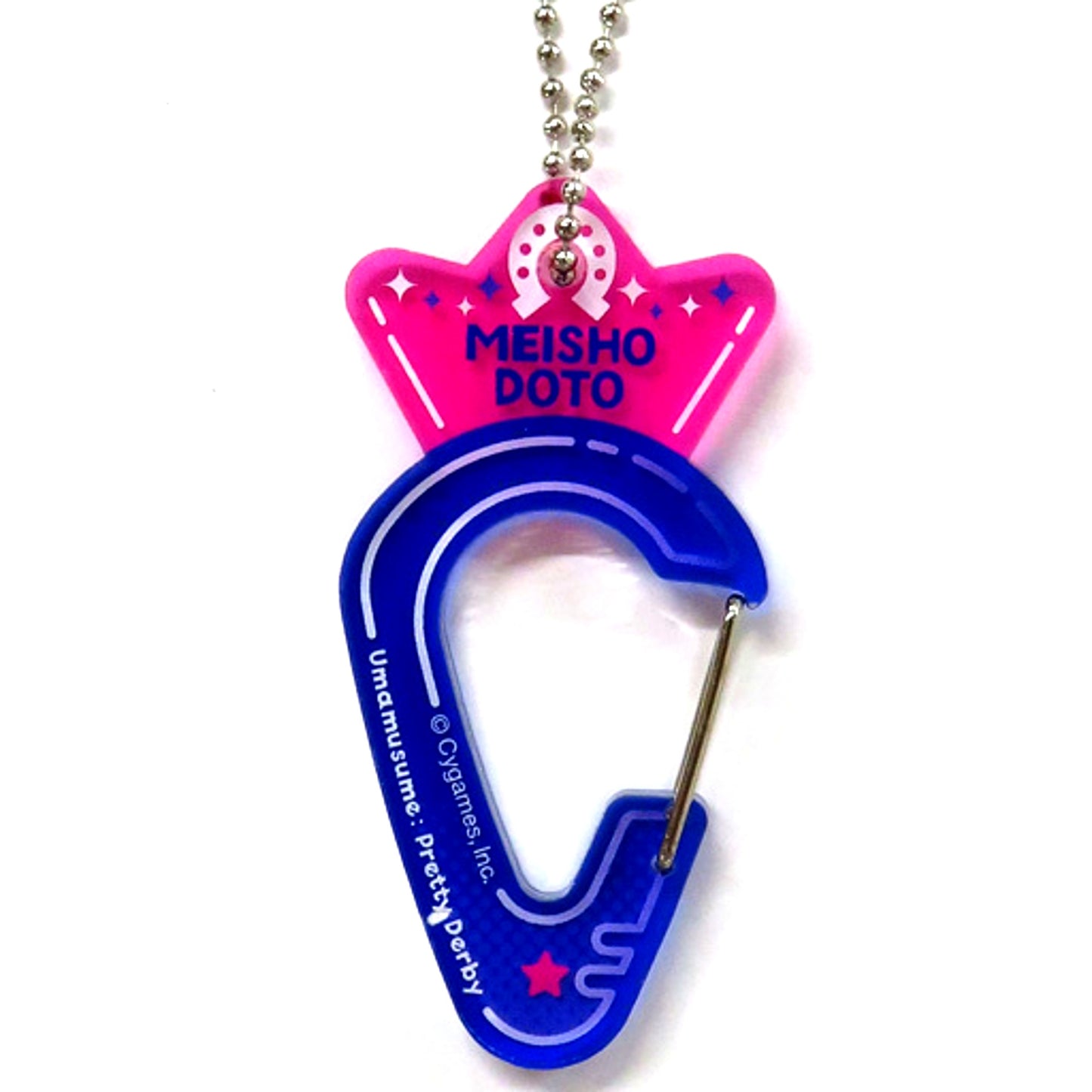 Meisho Doto Uma Musume Pretty Derby 5th EVENT ARENA TOUR GO BEYOND MEMORIAL RECORD -WISH- Official Trading Acrylic Carabiner 5th EVENT -WISH- Ver. [USED]