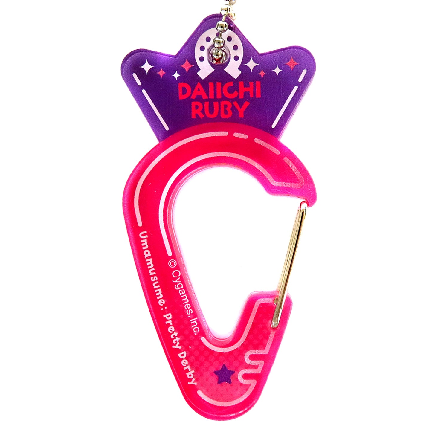 Daiichi Ruby Uma Musume Pretty Derby 5th EVENT ARENA TOUR GO BEYOND MEMORIAL RECORD -WISH- Official Trading Acrylic Carabiner 5th EVENT -WISH- Ver. [USED]
