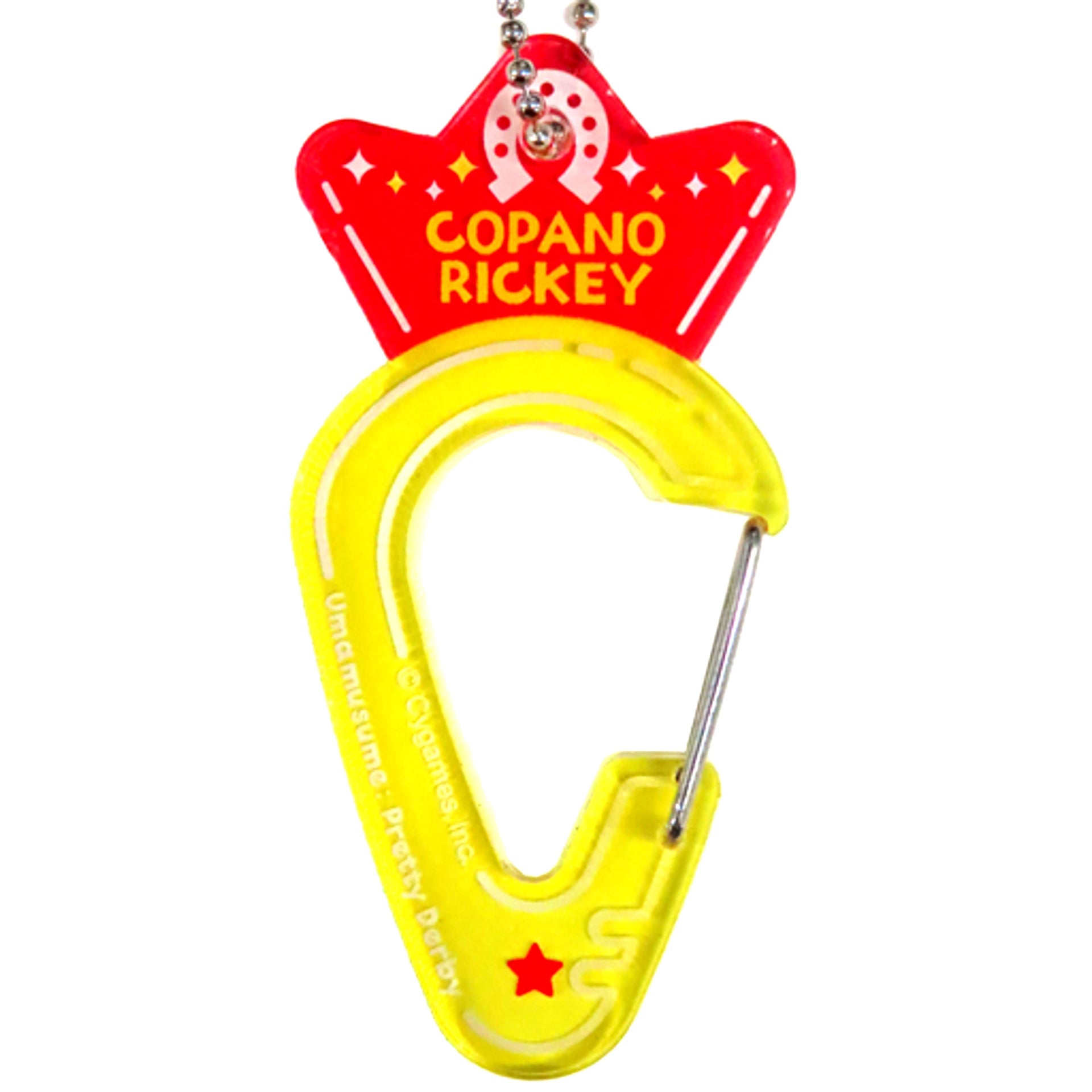 Copano Rickey Uma Musume Pretty Derby 5th EVENT ARENA TOUR GO BEYOND MEMORIAL RECORD -WISH- Official Trading Acrylic Carabiner 5th EVENT -WISH- Ver. [USED]