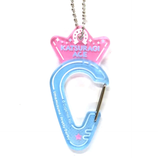 Katsuragi Ace Uma Musume Pretty Derby 5th EVENT ARENA TOUR GO BEYOND MEMORIAL RECORD -WISH- Official Trading Acrylic Carabiner 5th EVENT -WISH- Ver. [USED]