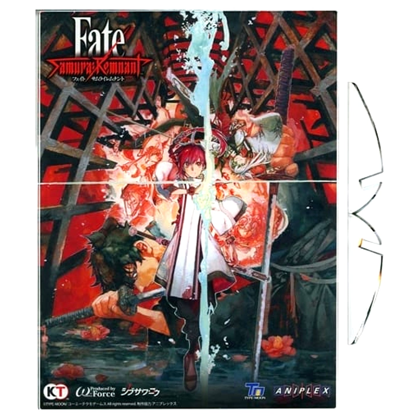 Fate/Samurai Remnant Package Illustration Acrylic Panel PS5 PS4 Switch Software Ebiten Purchase Bonus [USED]