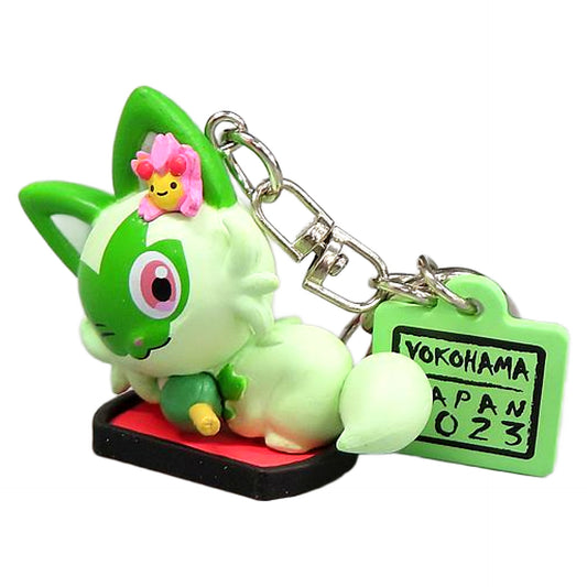 Pokemon Sprigatito Figure Keychain Pokemon World Championships 2023 Limited Keychains [USED]