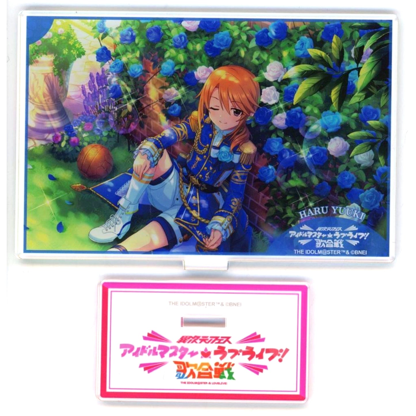 Haru Yuuki Idolmaster Cinderella Girls Official Acrylic Stand I Love Utagassen Ver. Ijigen Fes Idolmaster Love Live! Utagassen Goods [USED]