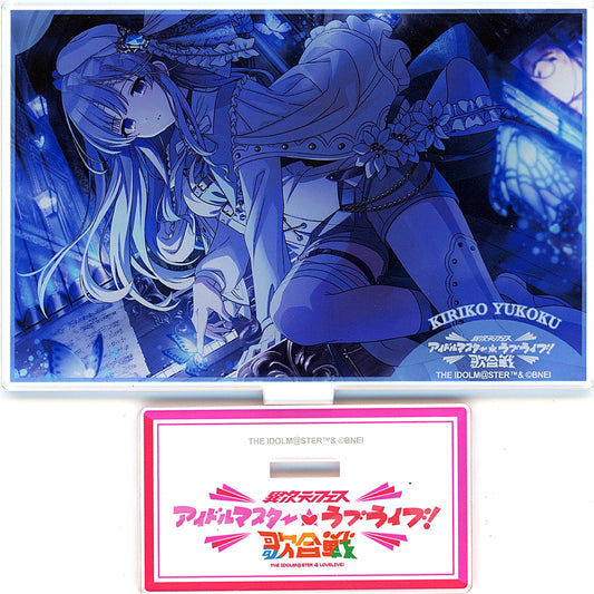 Kiriko Yuikoku The Idolmaster Shiny Colors Official Acrylic Stand I Love Utagassen ver. Ijigen Fes [USED]