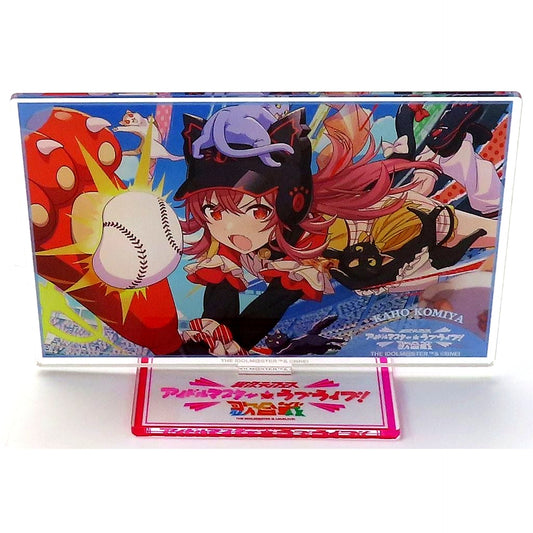 Kaho Komiya The Idolmaster Shiny Colors Official Acrylic Stand I Love Utagassen ver. Ijigen Fes [USED]