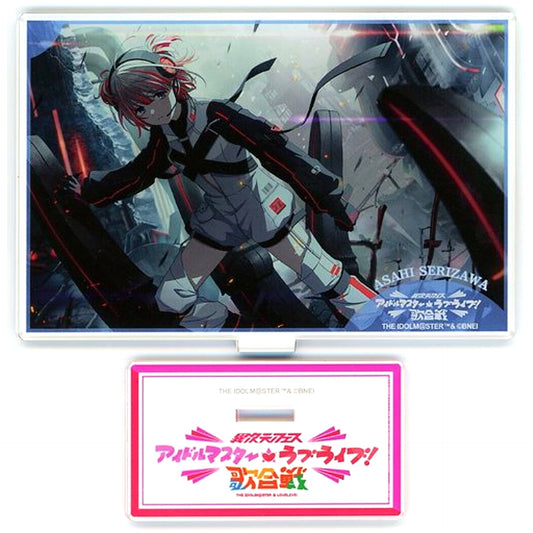 Asahi Serizawa Ver. The Idolmaster Shiny Colors Ijigen Fes Idolmaster Love Live! Utagassen I Love Utagassen The Idolmaster Series Official Acrylic Stand Goods [USED]