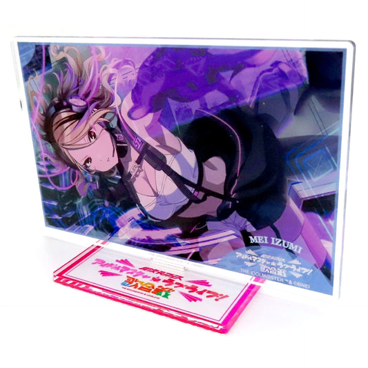 Mei Izumi Idolmaster Shiny Colors Official Acrylic Stand I Love Utagassen Ver. Ijigen Fes Idolmaster Love Live! Utagassen Goods [USED]