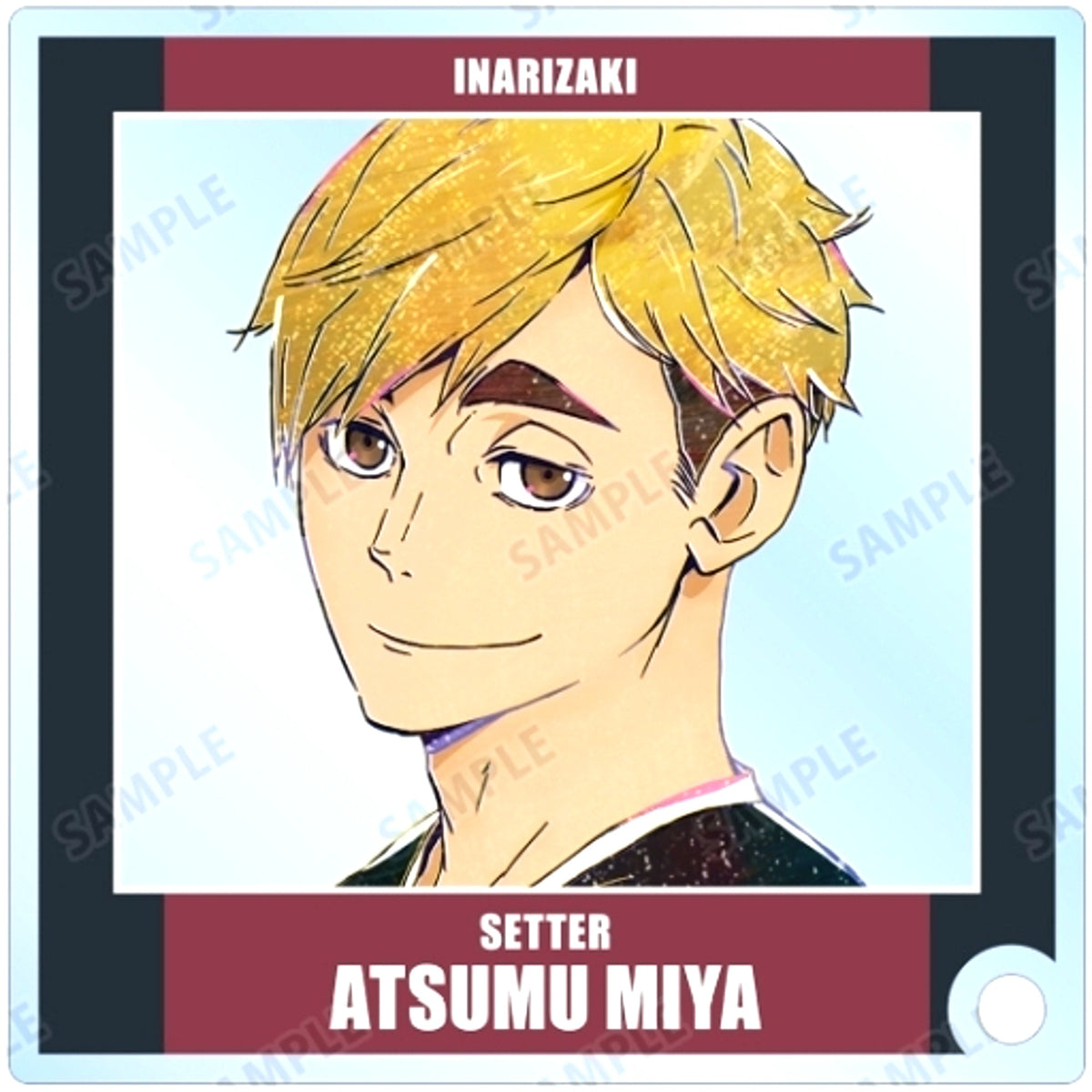Atsumu Miya Haikyu!! Trading Ani-Art Vol. 6 Acrylic Stand Panel [USED]