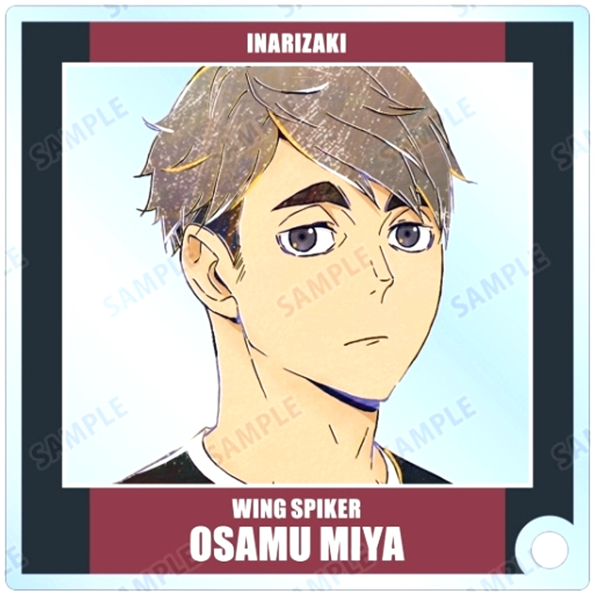 Osamu Miya Haikyu!! Trading Ani-Art Vol. 6 Acrylic Stand Panel [USED]
