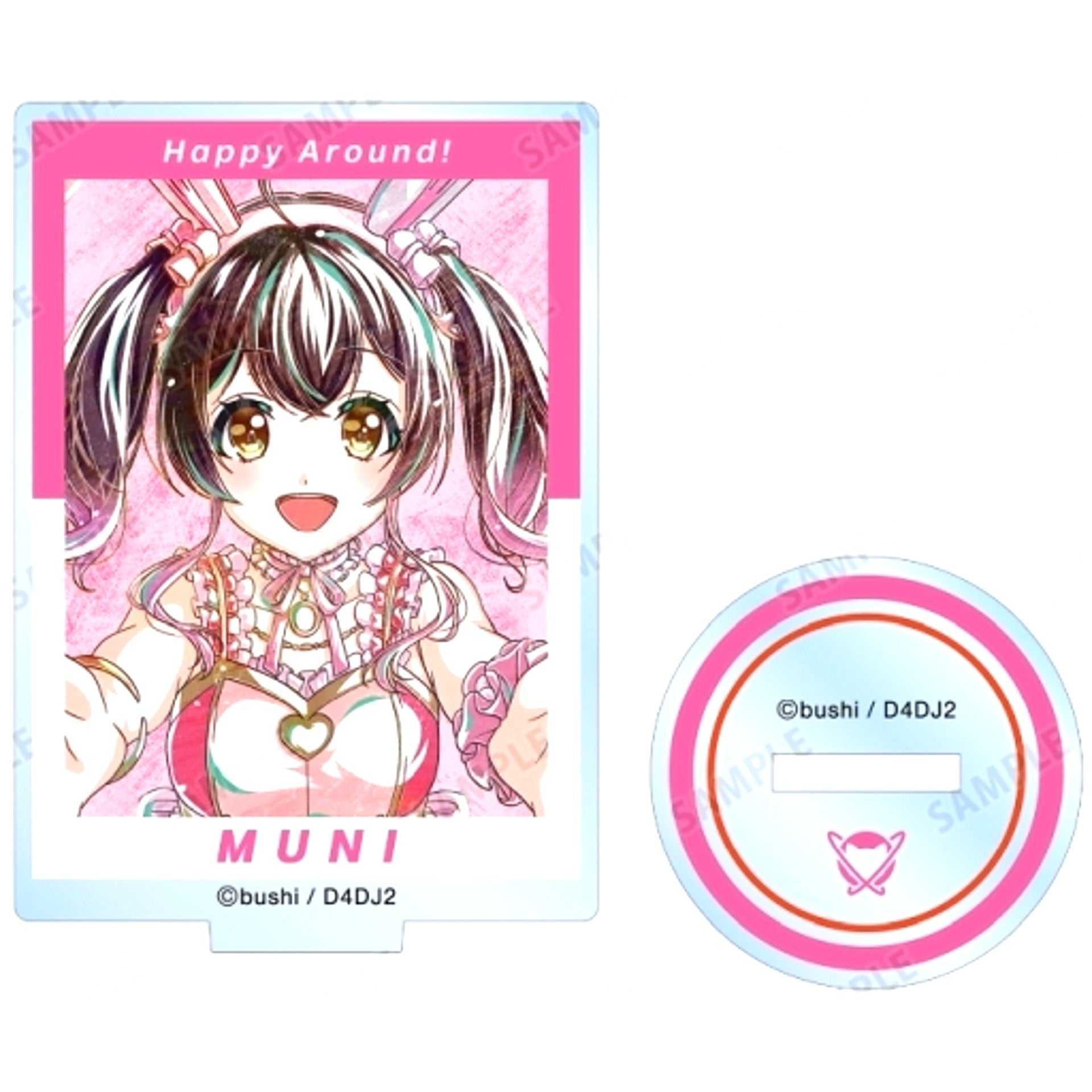 Muni Ohnaruto D4DJ All Mix Trading Ani-Art Acrylic Stand ver. A [USED]