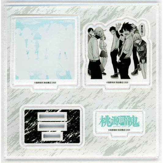 Group School Uniform Ver. 03. Official Illustration Tougen Anki Acrylic Figure Plate [USED]
