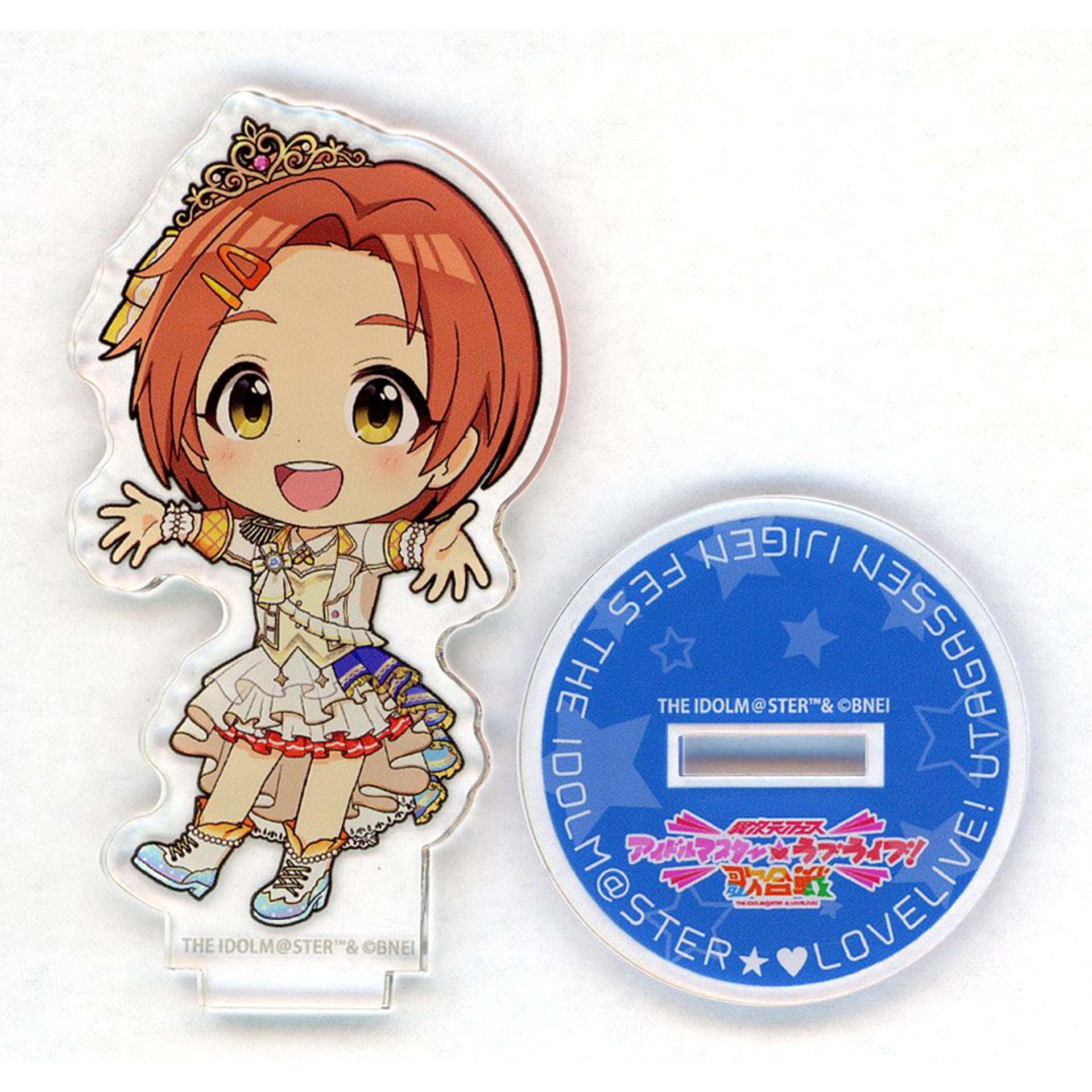 Kaoru Ryuzaki Ver. I Love Utagassen The Idolmaster Series Official Mini Acrylic Stand The Idolmaster Cinderella Girls Ijigen Fes The Idolmaster - Love Live! Utagassen [USED]