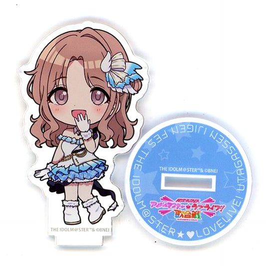 Hinana Ichikawa Idolmaster Shiny Colors Official Mini Acrylic Stand I Love Utagassen Ver. Ijigen Fes Idolmaster Love Live! Utagassen Goods [USED]