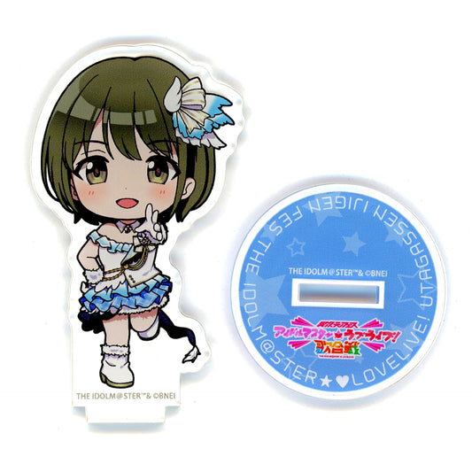Nichika Nanakusa Ver. The Idolmaster Shiny Colors Ijigen Fes Idolmaster Love Live! Utagassen I Love Utagassen The Idolmaster Series Official Mini Acrylic Stand Goods [USED]
