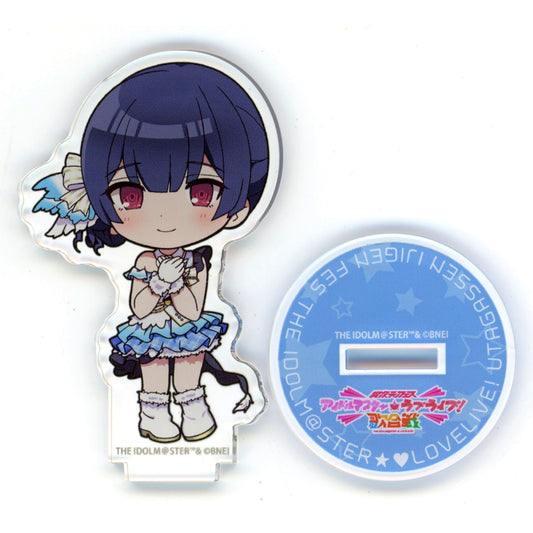 Rinze Morino Ver. THE IDOLM@STER Shiny Colors Official Mini Acrylic Stand Ijigen Fes Idolmaster Star Love Live! Utagassen [USED]