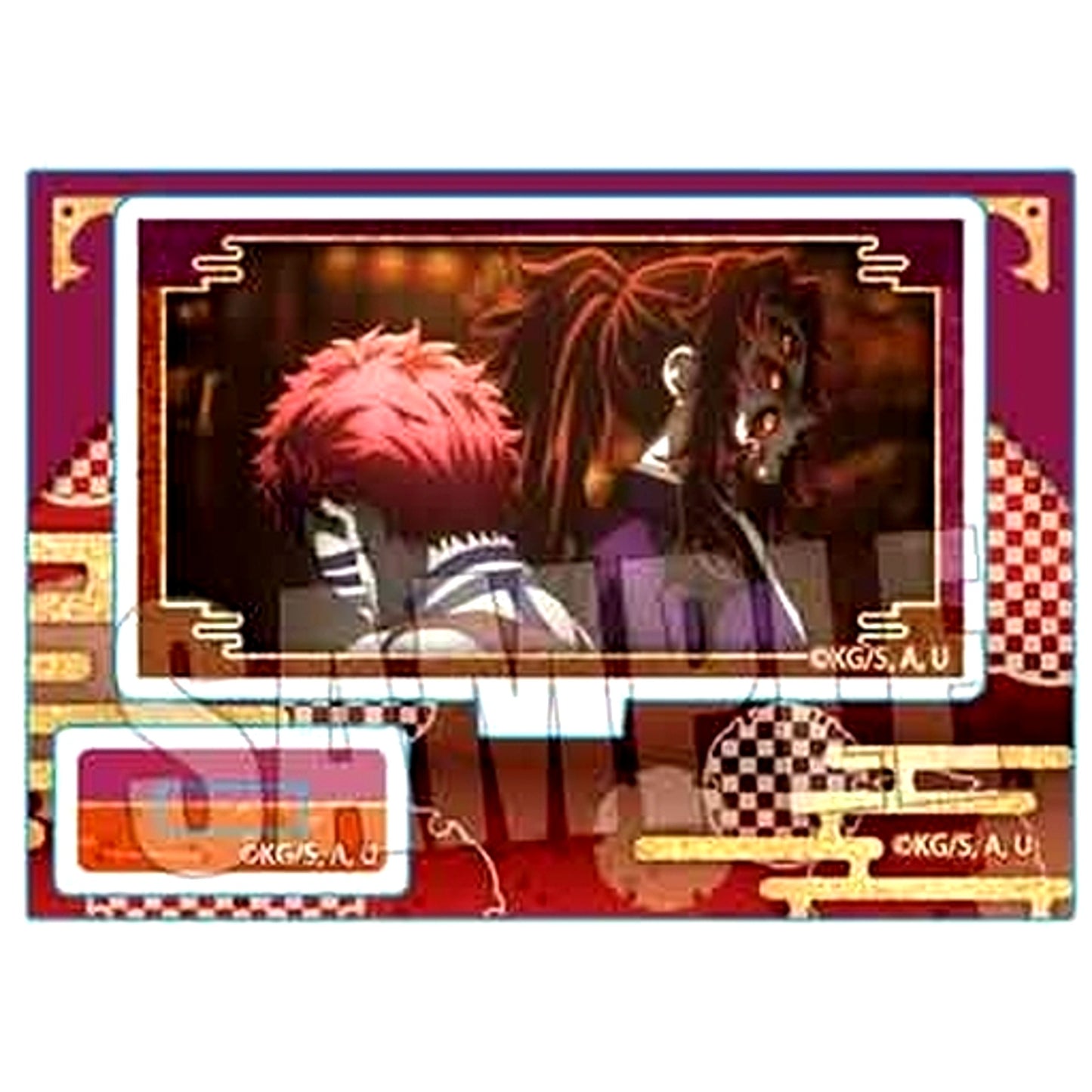 Kokushibo & Akaza Demon Ver. Memories Mini Stand Demon Slayer: Kimetsu no Yaiba Swordsmith Village Arc [USED]