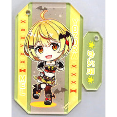 VTuber Hololive Yozora Mel Ichiban Kuji Vol.3 Clear Twin Charm Kyunchara Illustrations Clear Twin Charm Prize Charm [USED]