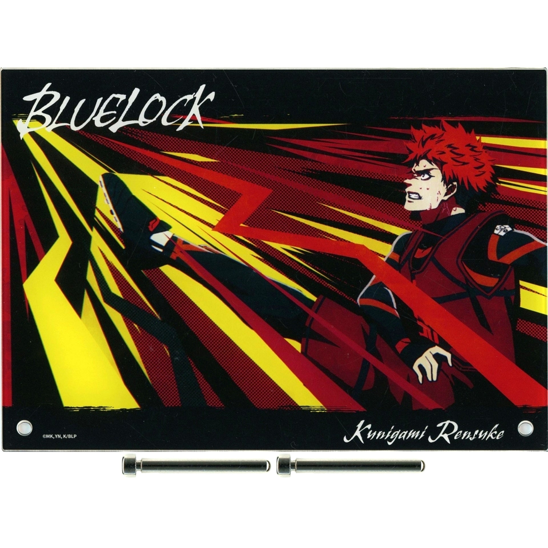 Rensuke Kunigami OP Visual Blue Lock Japan Football Union Product Sales Dept Acrylic Plate [USED]