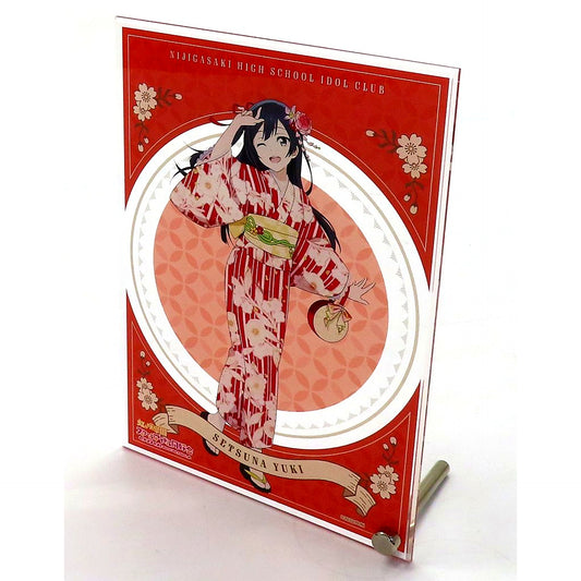 Setsuna Yuki Retro Modern Ver. Mini Acrylic Art Love Live! Nijigasaki High School Idol Club [USED]