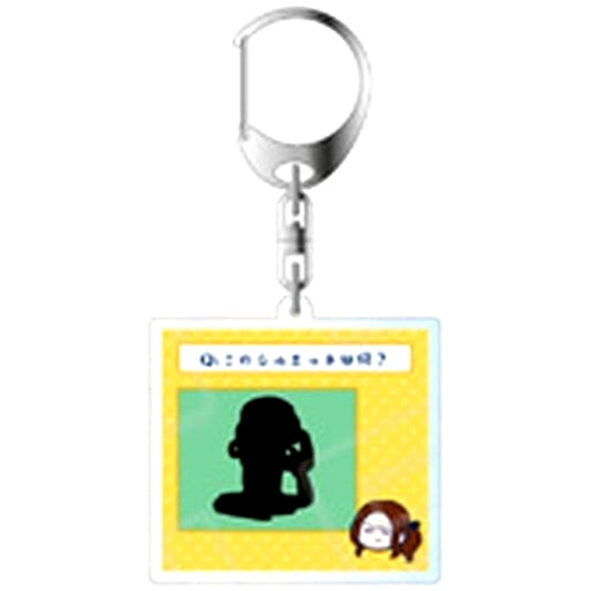 Fate/Grand Order Ritsuka Fujimaru Doesn't Get It Quiz Double-sided Keychain B Pigeon Pose Not Asking Who... [USED]