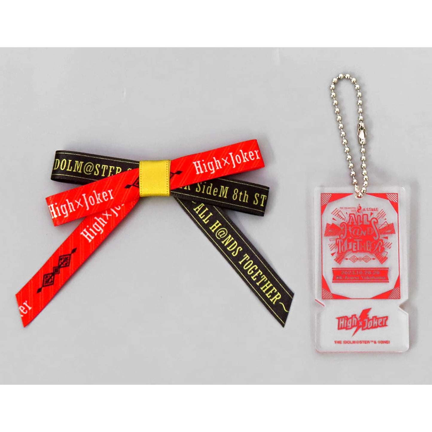 THE IDOLM@STER SideM High Joker 315Pro Official Concert Light Ribbon 8th STAGE ALL HANDS TOGETHER Exclusive [USED]
