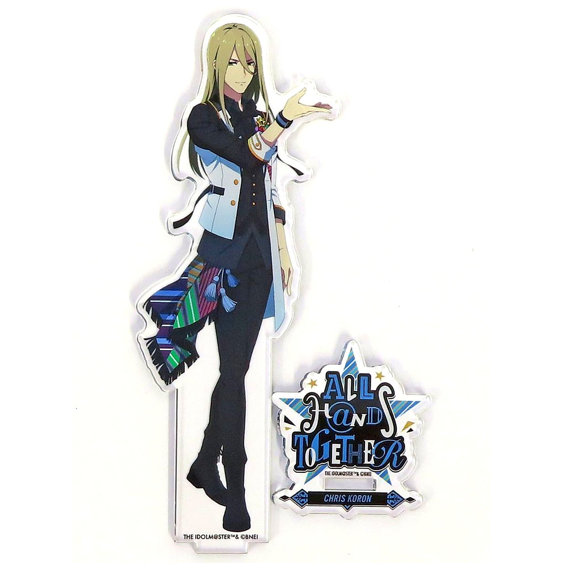 Chris Koron THE IDOLM@STER SideM Official Acrylic Stand 8th STAGE ALL H@NDS TOGETHER [USED]