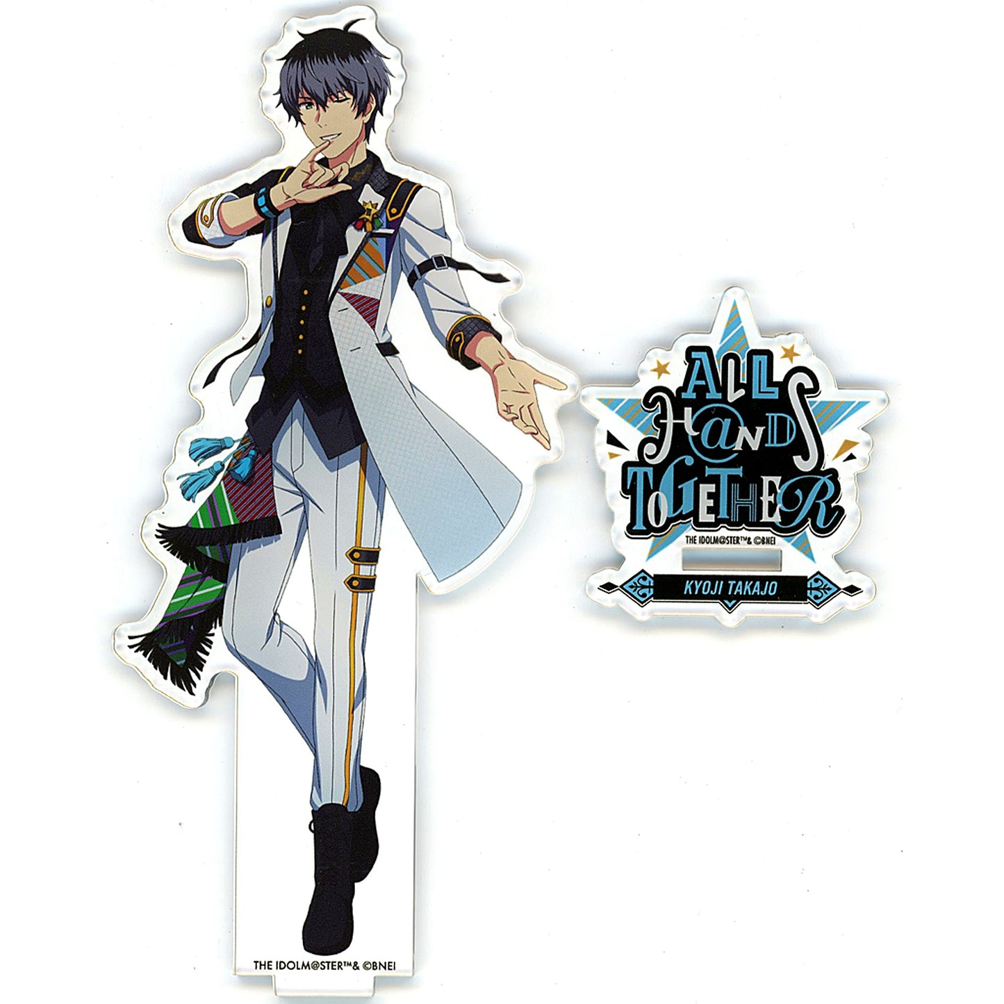 Kyoji Takajo THE IDOLM@STER SideM Official Acrylic Stand 8th STAGE ALL H@NDS TOGETHER [USED]