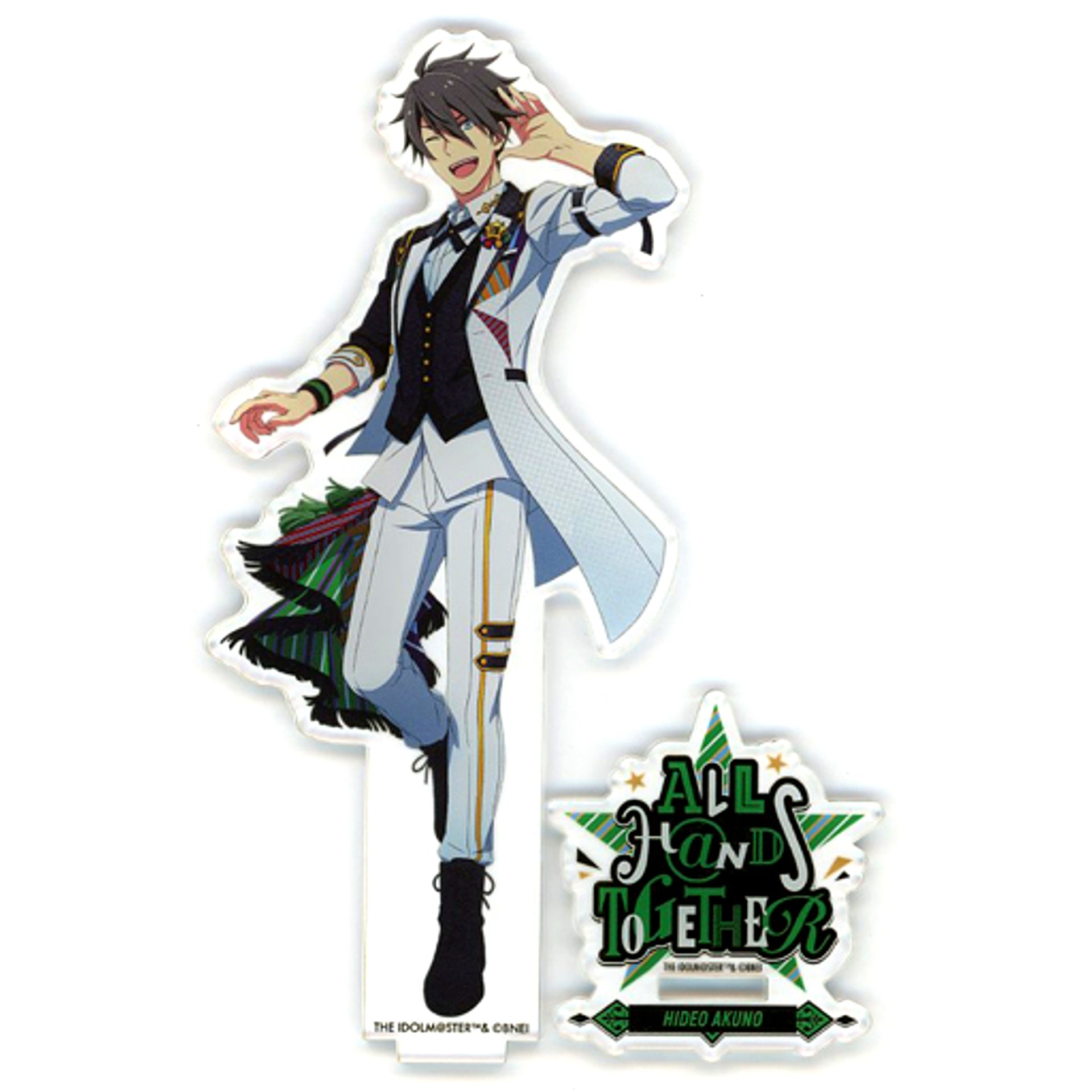 Hideo Akino THE IDOLM@STER SideM Official Acrylic Stand 8th STAGE ALL H@NDS TOGETHER [USED]