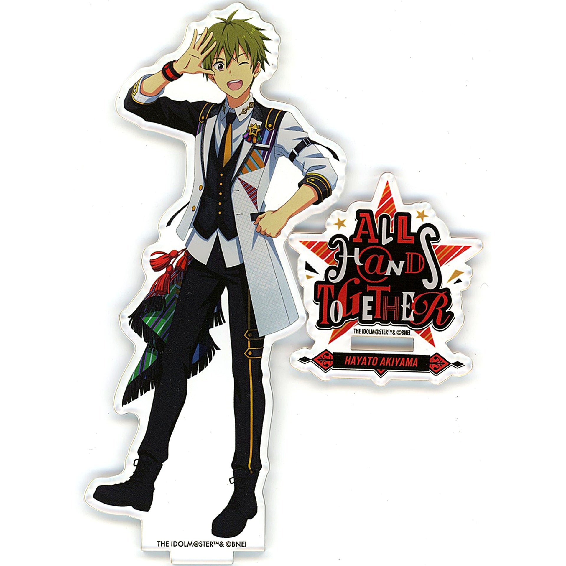 Hayato Akiyama THE IDOLM@STER SideM Official Acrylic Stand 8th STAGE ALL HANDS TOGETHER [USED]
