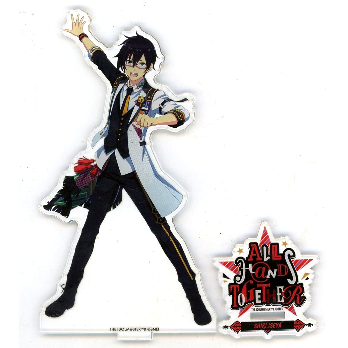 Shiki Iseya THE IDOLM@STER SideM Official Acrylic Stand 8th STAGE ALL H@NDS TOGETHER [USED]