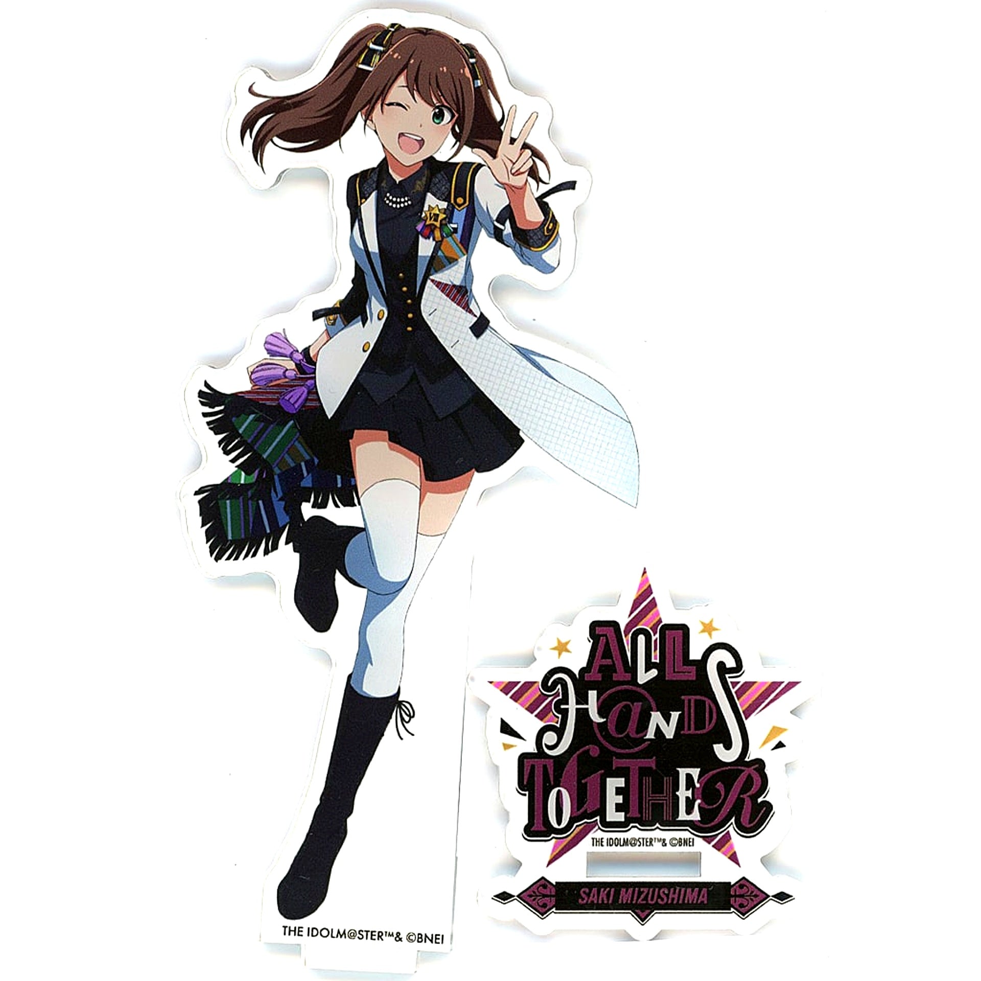 Saki Mizushima THE IDOLM@STER SideM Official Acrylic Stand 8th STAGE ALL HANDS TOGETHER [USED]