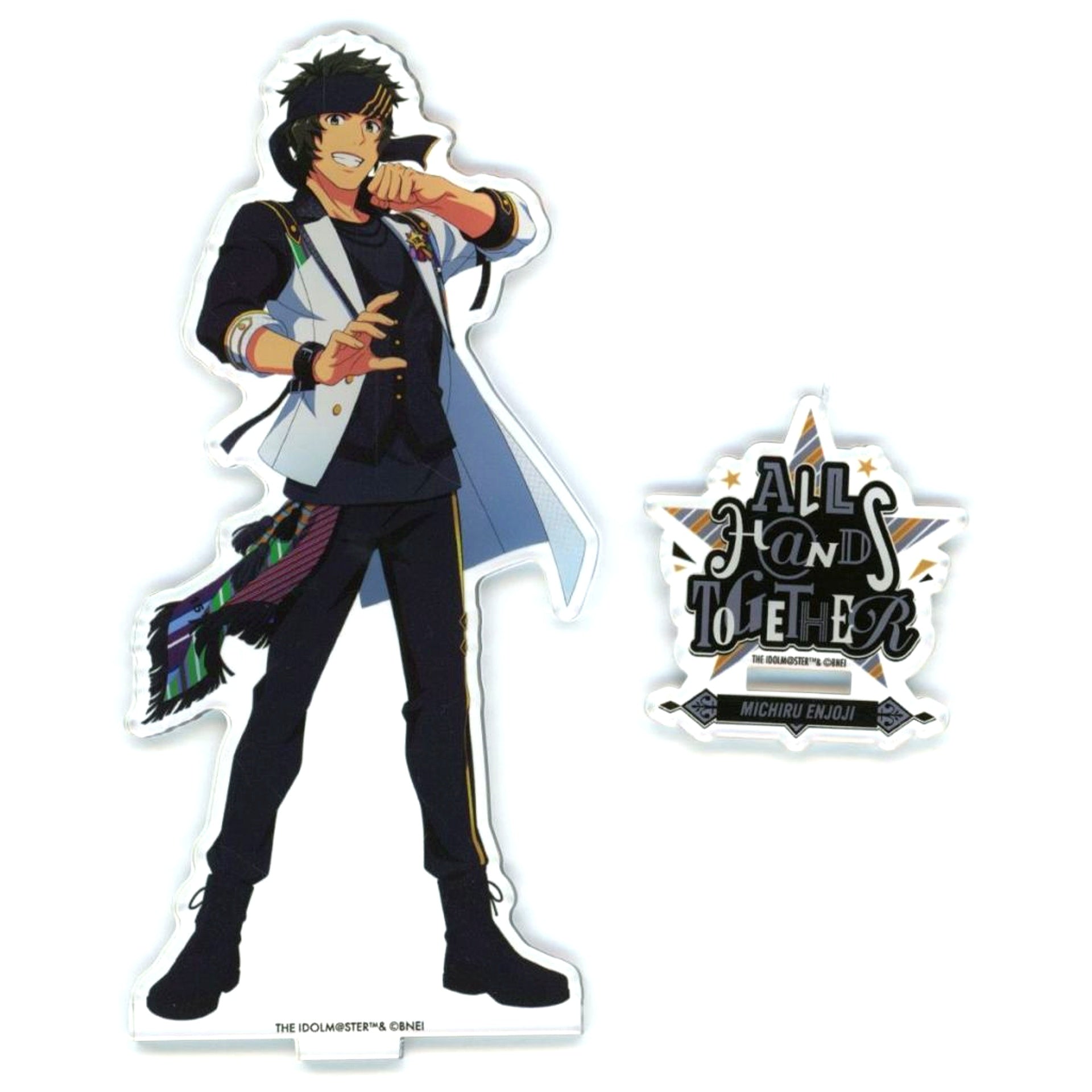 Michiru Enjoji THE IDOLM@STER SideM Official Acrylic Stand 8th STAGE ALL H@NDS TOGETHER [USED]