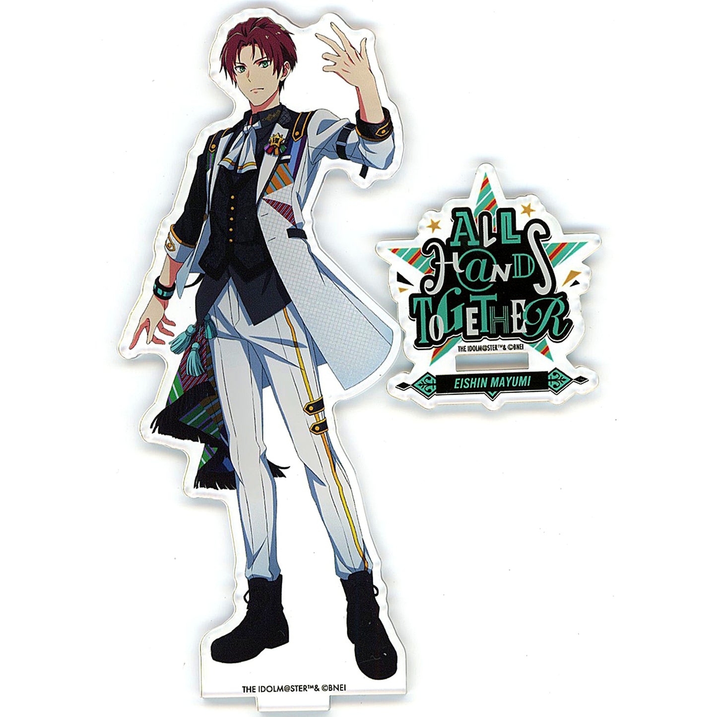 Eishin Mayumi THE IDOLM@STER SideM Official Acrylic Stand 8th STAGE ALL H@NDS TOGETHER [USED]