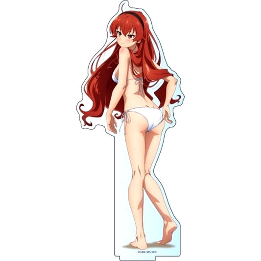 Eris Boreas Greyrat White Bikini BIG Acrylic Stand Mushoku Tensei Jobless Reincarnation Season 2 [USED]