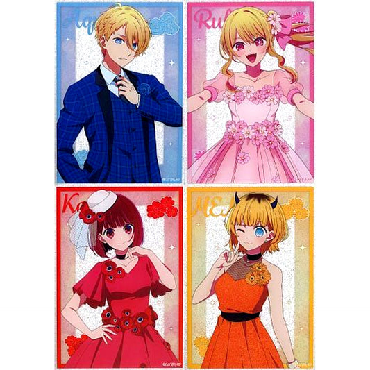 Set of 4 Illustration Acrylic Board Oshi no Ko GiGO Limited [USED]