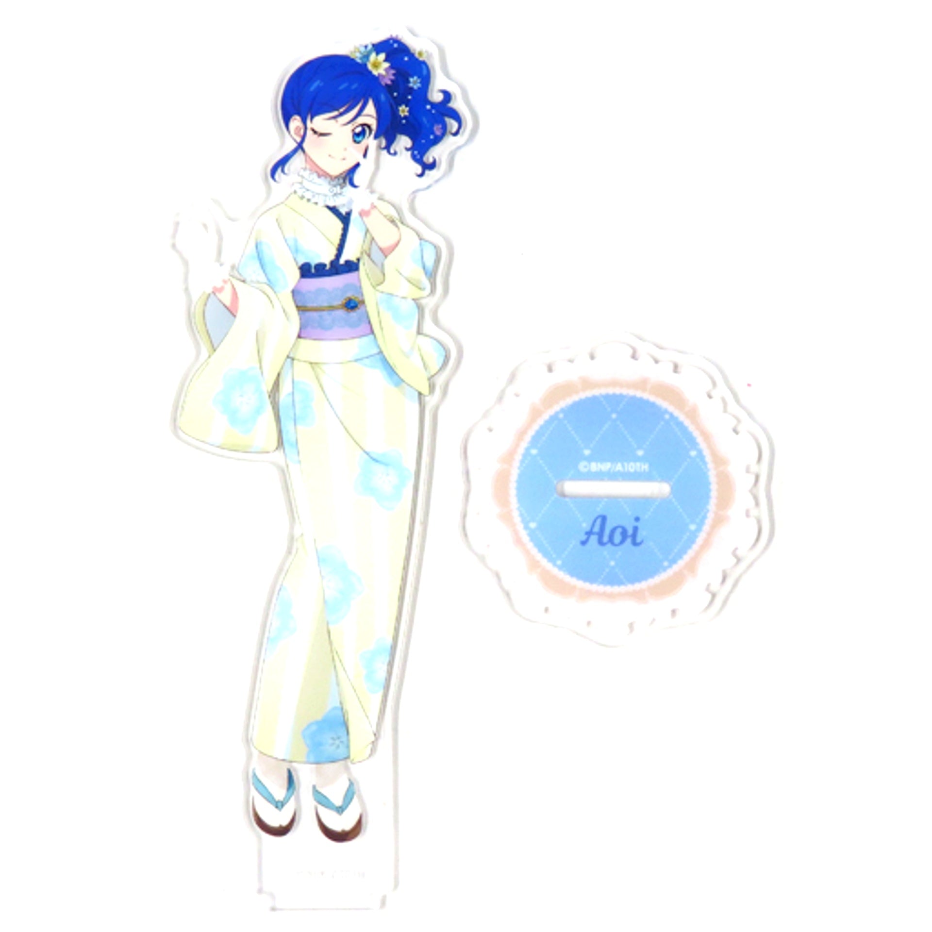 Aoi Kiriya Acrylic Stand Romantic Aikatsu! and Aikatsu Stars! Series Animate Limited [USED]
