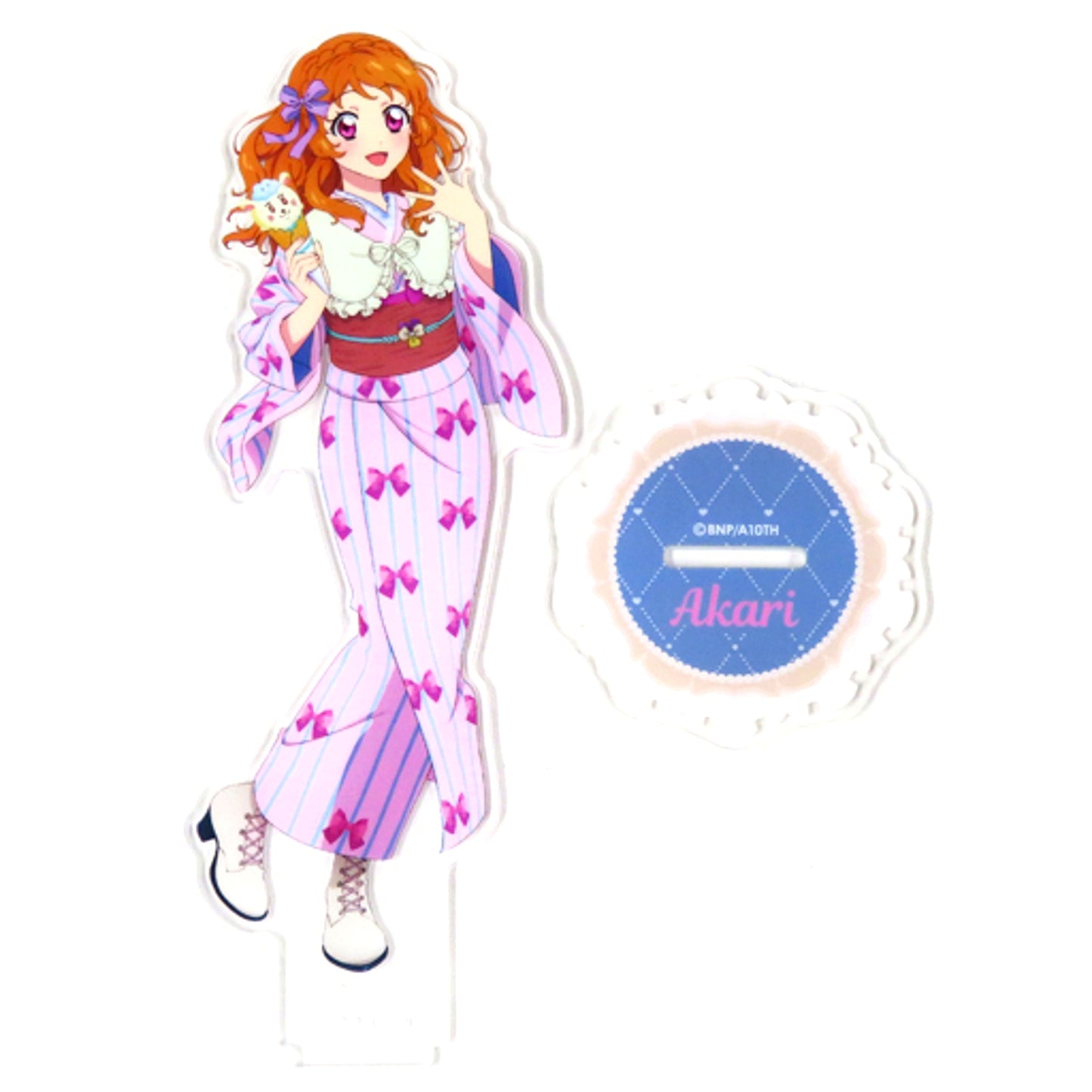 Akari Ozora Acrylic Stand Romantic Aikatsu! and Aikatsu Stars! Series Animate Limited [USED]