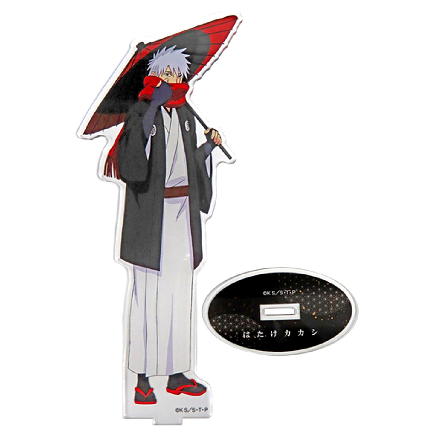 Kakashi Hatake Illustration Bangasa Wasou Ver. Big Acrylic Stand Naruto Shippuden 20th Anniversary animate Fair in 2023 [USED]