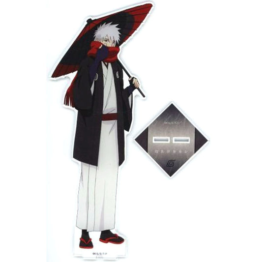 Kakashi Hatake Naruto: Shippuden 20th Anniversary animate Fair in 2023 Illustration Oil Paper Umbrella Japanese Attire Ver. Jumbo Acrylic Stand [USED]