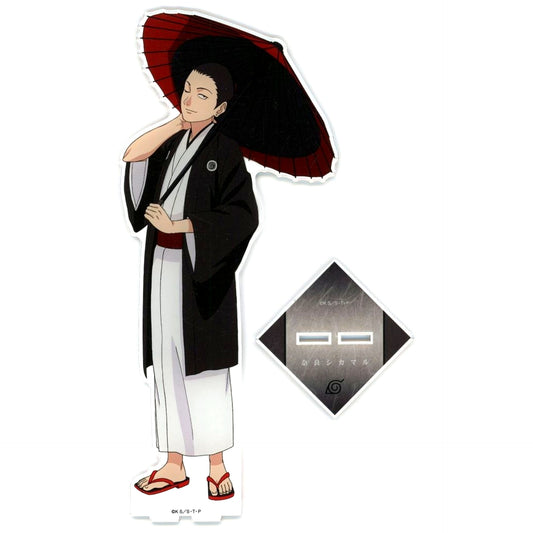 Shikamaru Nara Original Illustration Parasol Kimono Ver. Extra Large Acrylic Stand Naruto: Shippuden 20th Anniversary animate Fair in 2023 [USED]