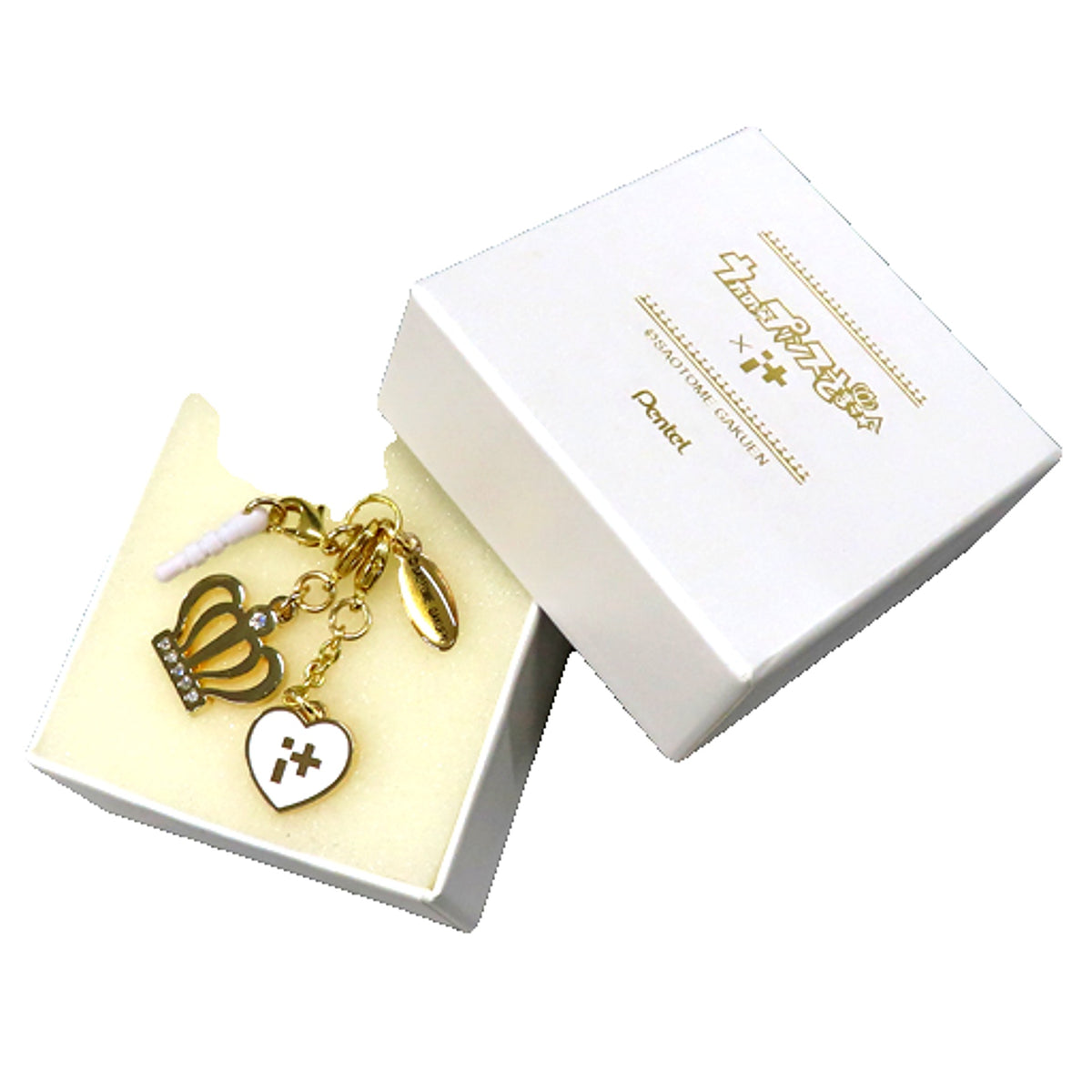 Logo Uta no Prince-Sama x i+ Original Crown Accessory Charm Release Commemorative Campaign Winning Item Charm [USED]
